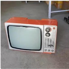 17인치 흑백 TV 티비 옛날 결제전용 텔레비전 영상재생 복고 카메라