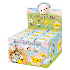 랜덤 말랑말랑 작은새 말랑이 24개(박스) 말랑모찌 스퀴시 랜덤뽑기