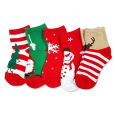 아동산타양말 5종 10개세트