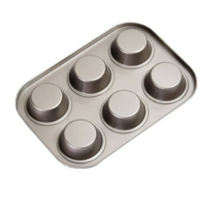 베스톰 금색 머핀팬 6구, 3개