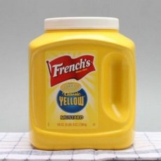 French's 黃芥末醬 經典黃色 105oz (約3公斤), 1個, 1罐限超取