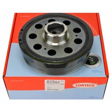 SFF雙B賣場 BMW N47N引擎 CORTECO製 曲軸皮帶盤 適用於多款BMW車型，提升引擎效能與耐用性, 1個