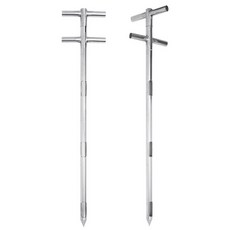수매 미곡 삿대 검사 잡곡 곡물 쌀 도구, AV. 19mm 1.5m 스테인리스, 1개