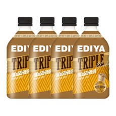 이디야 트리플 바닐라라떼, 500ml, 4개
