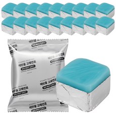 브리즈문 안전한 에탄올 고체 미니 화로 캠핑 착화제, 50g, 20개