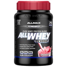 ALLMAX 運動蛋白粉 草莓味, 草莓, 1入, 907克