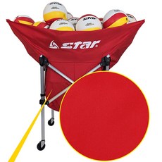 스타 멀티 Y형 볼카트 레드 천/카바