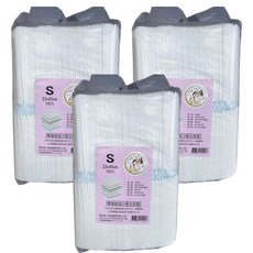 JIE HUI 寵物尿墊 S號 33x45cm 100入 強力吸水 狗尿墊, 3個, 100個裝