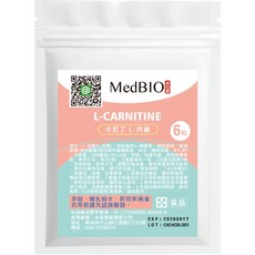 MedBIO L-肉鹼, 1個, 6入體驗包