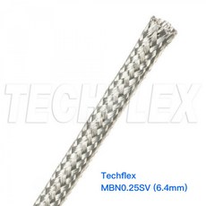 Techflex MBN0.25SV (6.4mm) 純銅鍍錫 金屬隔離網 金屬套管 (1公尺), 1個