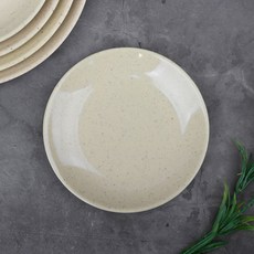 골든 원형 접시 마블 BB 순백 멜라민 그릇 뷔페 업소용 식당 요리, 골든 7경 마블 17.8cm (006950), 1개