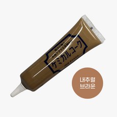 우디코크 50g 내추럴브라운 강마루 메꿈제 메꾸미 가구몰딩 스크레치 보수 2개, 1세트