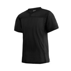 TRIVINKIN 블랭크 풋볼 저지 메시 운동 축구 셔츠 연습 스포츠 유니폼 네이비 블루 성인용 M