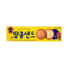 과자사탕초콜릿간식/V16_크라운 국희 고소한 땅콩샌드 93g/사무실 회사 탕비실 모임 어린이집 학원 교회 과자파티, 93g, 1개