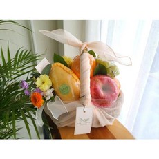 누리향 과일바구니 S [ 선물용 첫인사 집들이 출산 병문안 생신 축하선물 ]당일/전국배송 [원산지:국산 등], 1세트