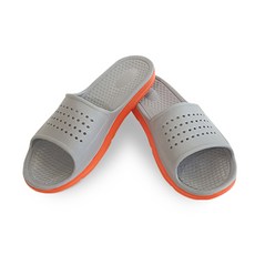 男款浴室拖鞋, 280~300mm, 灰色
