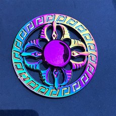 고급 합금 피젯 스피너 성인용 데스크테리어 안티 스트레스 토이 (회전 시간 오래감), 48-화려한 꿈으로 과거의 당나라로 돌아가다