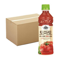 커피믹스 원두커피 맥심커피 주스 토마토 24페트 주스, 1개, 340ml