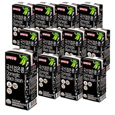 삼육 국산 검은콩 두유 190ml, 12개