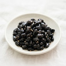 1+1 고소한 식감이 살아있는 검은 콩조림 300g 콩반찬 콩자반 소포장 밑반찬 천년의 반찬, 2개