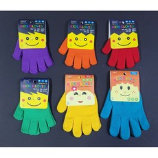 보아스 극세사 키즈 글러브 어린이 체험장갑 갯벌 텃밭 캠핑, 보라