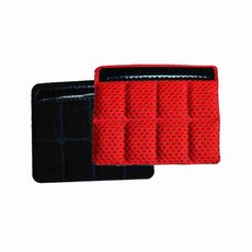 엠비아7 헬멧 턱 끈 패드 바이크헬멧, 02헬멧턱패드-레드