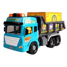 뽀로로 대형 덤프트럭 장난감 경광등 멜로디 어린이집완구 두뇌발달 교규