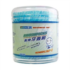 LEESONG 易興 剔爽牙籤刷 第二代, 1個, 1代/600入