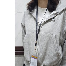 까만쿼카 목걸이줄 사원증줄