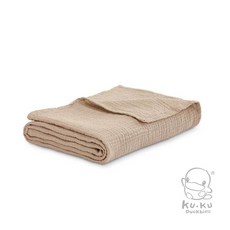 酷咕鴨 KUKU PLUS 雲朵皺布雙層紗布包巾