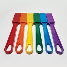 긴 손잡이 달린 칼라 막대자석(자석 지팡이)