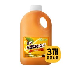 흥국 오렌지 플러스 농축액, 3개, 1.88kg