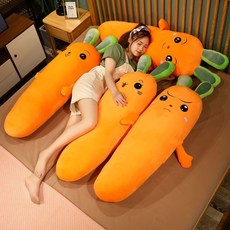 涼蓆抱枕摟着睡覺夾腿牀頭靠墊靠枕孕婦側睡可拆洗孕婦側睡神器, 普通蘿蔔抱枕