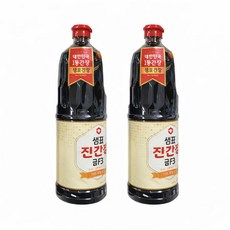 샘표 진간장 금F3 1.7L 2개 + 금F3 860ml 2개