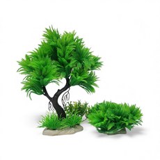 GZIN 인공수초 인조수초 어항 수족관 꾸미기 장식용 레이아웃세트D_03, 1세트