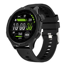 와피크 통화가능 블루투스 스마트워치 ST10 1.43인치 AMOLED 대화면 한글판 AI운동인식, GPS + 블루투스, 3.6cm, 블랙 GPS + 블루투스, 3.6cm, 블랙