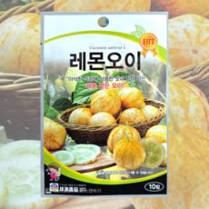 레몬오이씨앗 10립 26년포장 챠밍오이종자 희귀종자