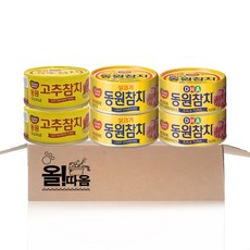 동원 참치기획 3종 100g (살코기+고추+DHA 참치) 각 1개씩, 2세트