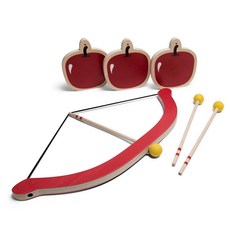 BS 蘋果弓箭手組 兒童安全弓箭玩具, 1個