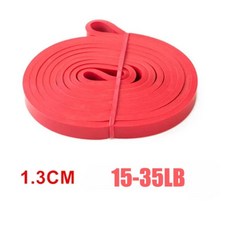 가슴운동기구 스트레치 저항 밴드 운동 기 피트니스 훈련 보조 당겨 필라테스 홈 체육관, 빨간