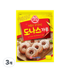오뚜기 도나스믹스, 3개, 500g