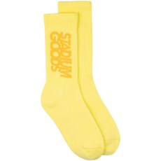 스타디움굿즈 로고 프린트 크루 양말