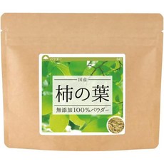 HaWTC 일본직구 야생화차센터 감잎차 일본산 무첨가 감잎 100% 파우더 겐미차 100g, 사이즈, 1개