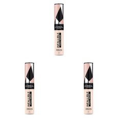L'Oreal Paris 로레알 파리 메이크업 인폴리블 풀 웨어 워터프루프 매트 컨실러 포슬린 (3개입)