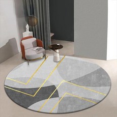 수입카페트 북유럽 거실 매트 원형 라운드 카펫 조명 럭셔리 장식 걸이식 의자 회전 러그 침실 드레서 클로크룸