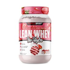 머슬 스포츠 Lean Whey REvolution 딸기 아이스크림 단백질 파우더 910g, 1개
