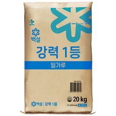백설 강력1등 제빵용 밀가루, 20kg, 1개