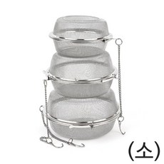 소형 스텐 거름망 육수 주방 다시통 X2개 다시망 멸치 53644PC 1(ea)