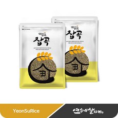 연수네쌀가게 잡곡 차조 차 좁쌀 청차조 수입산 중국산, 1kg, 2개