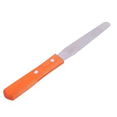 라벤 메탈 일자형 스테인리스 왁싱 스파츌라 왁스 어플리케이터 LAVEN Metal Straight Stainless Waxing Spatula Wax Applicator Spatu, 1개